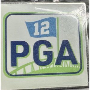 Seattle Seahawks Paul Allen PGA Memorial Lapel Pin -Official Version Sealed